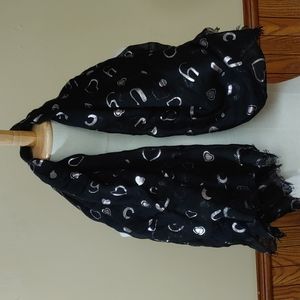 Juicy Couture Double Layered Fashion Scarf NWOT